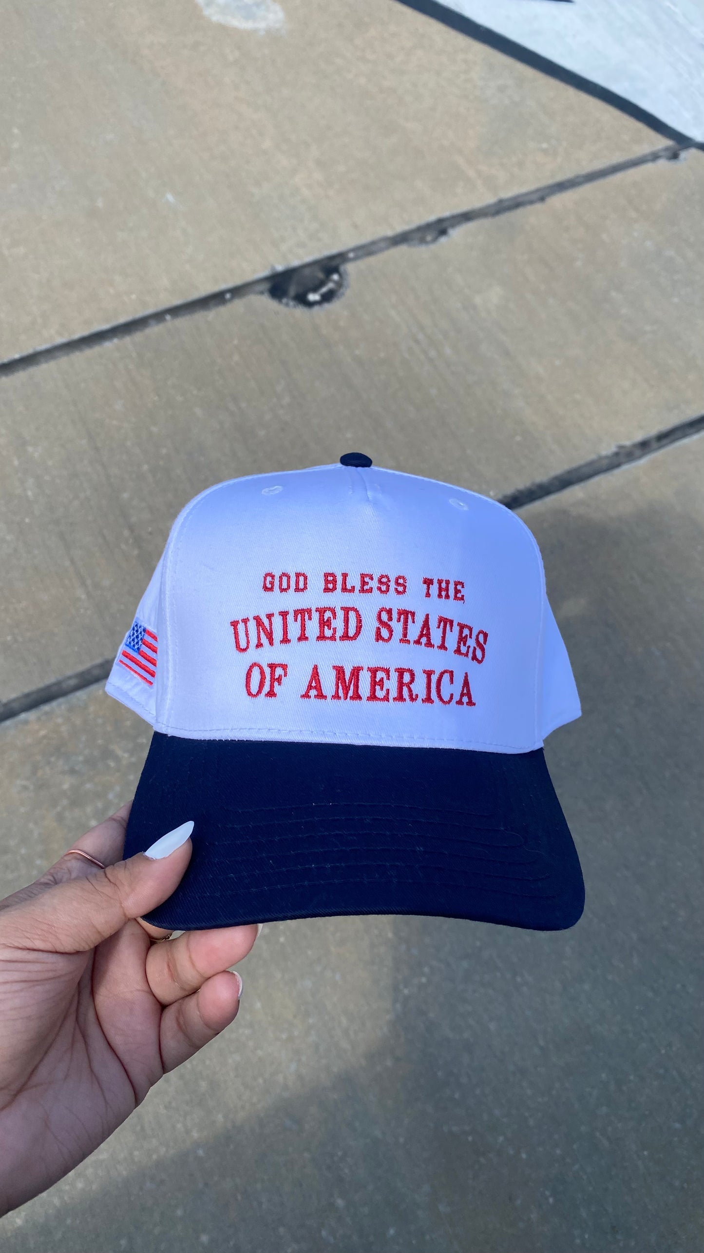 GOD BLESS THE USA HAT - FIRST 5 ORDERS USE CODE “BF” FOR FREE HAT